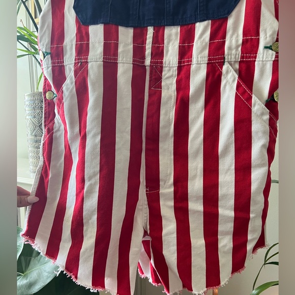 U.S.A 🇺🇸 Liberty | Red, White, Blue Striped Overalls | 4th of July 🇺🇸 - Picture 6 of 6